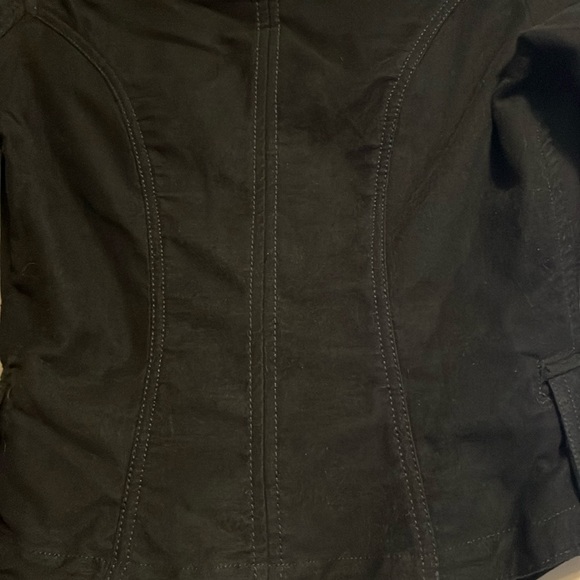 “Cimarron” tailored jacket/blazer size xs super soft denim Velvetine like fabric - Picture 4 of 10